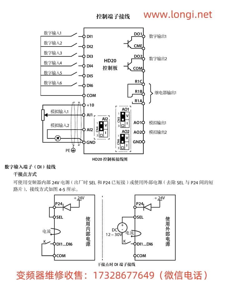 海（hǎi）浦蒙（méng）特VFD H20係列控製回（huí）路接線圖.jpg