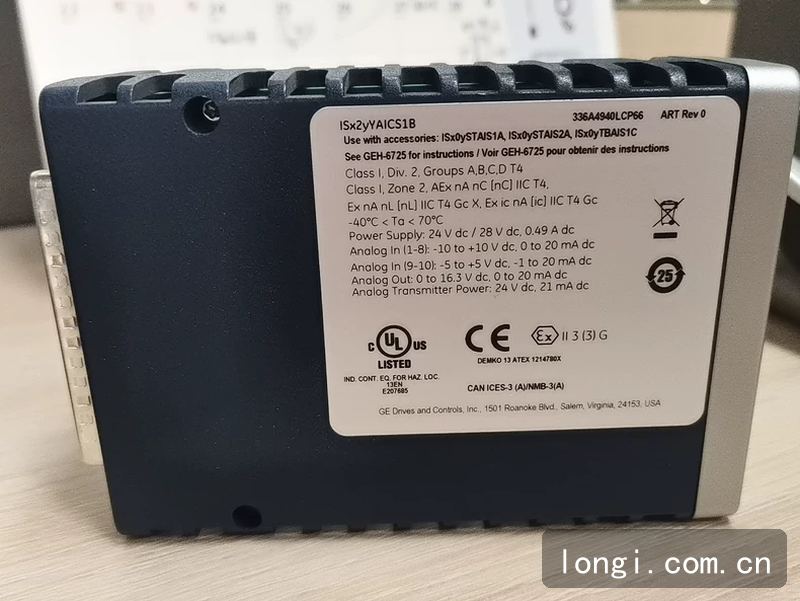 GE IS420YAICS1B 模擬量輸（shū）入控製模塊 PLC自動（dòng）化係統備件現貨（huò） 02.jpg